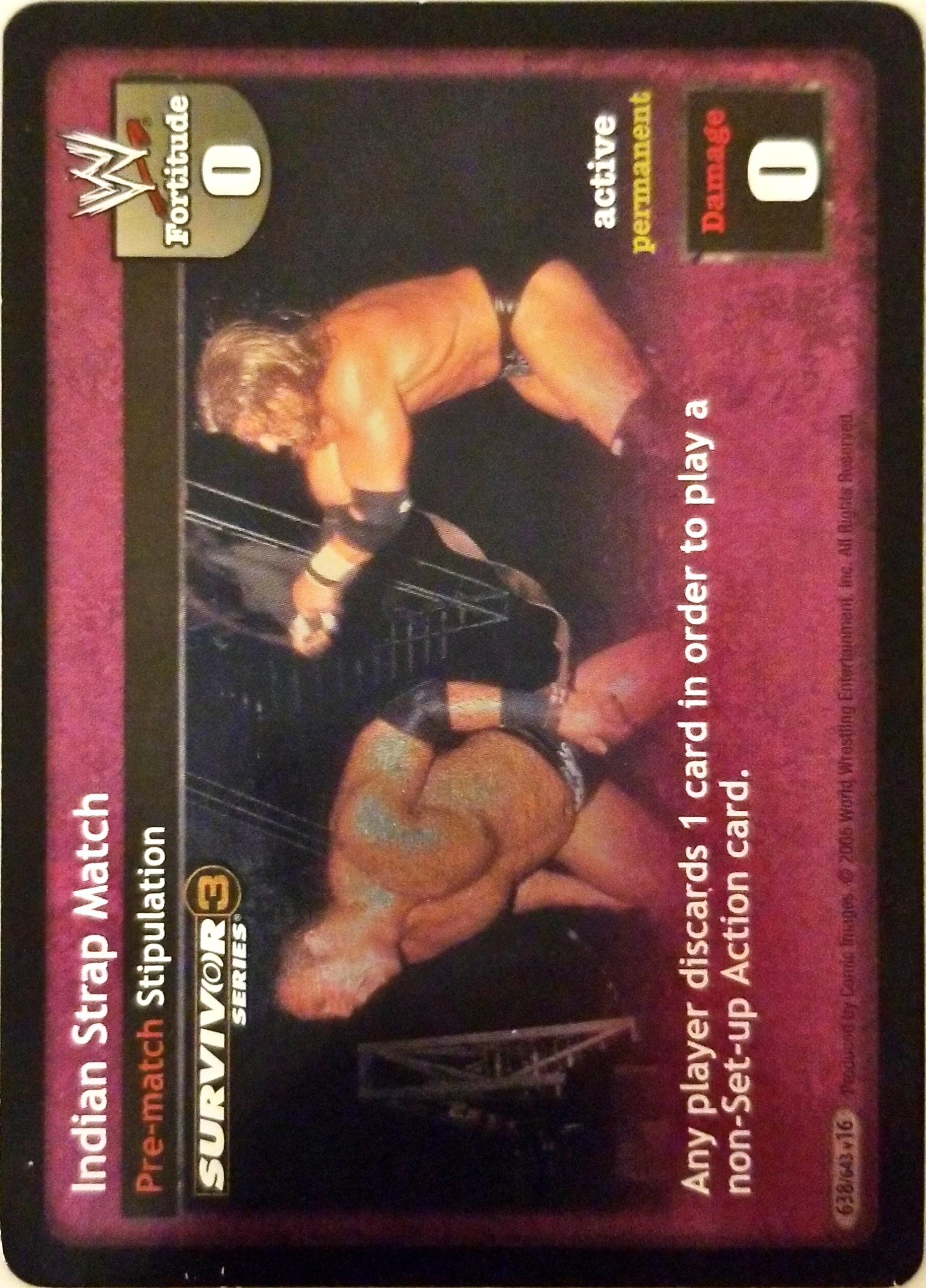 Indian Strap Match